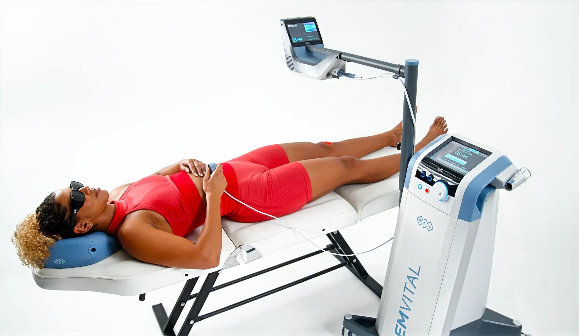 Emvital laser therapy session at Ivy Collaborative Healthcare in Augusta Georgia